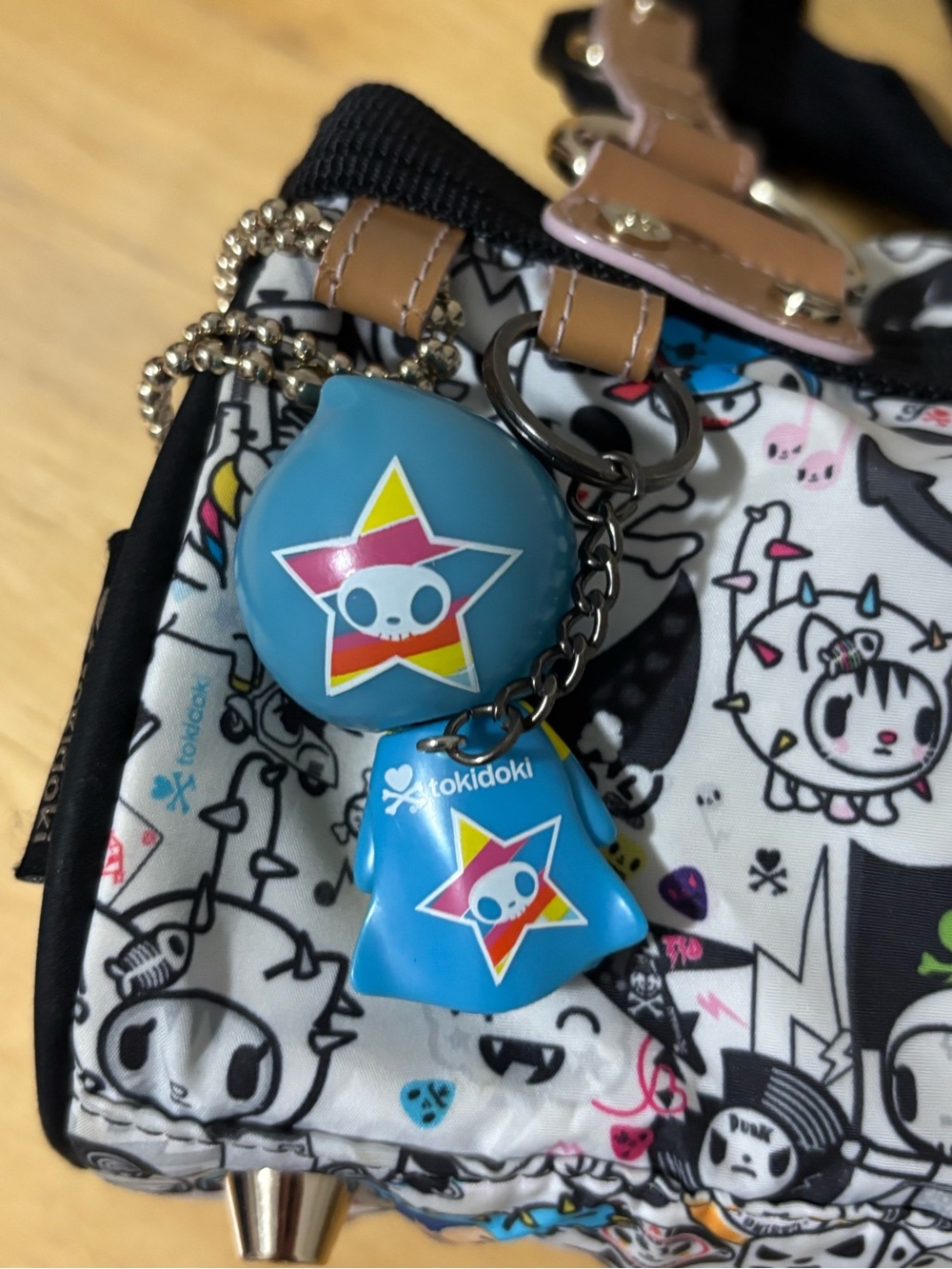 Tokidoki LeSportec barrel bag w/Blue Qee
Charm - Picture 8 of 10